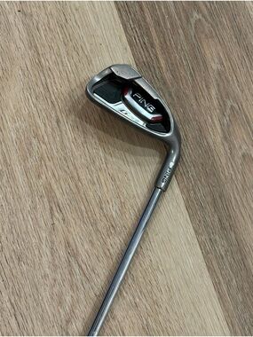 Ping G20 White Dot #8 Iron CFS Stiff Flex Steel Shaft Right Handed